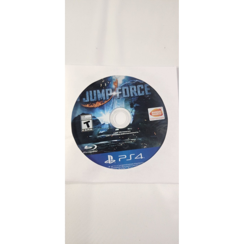 Jump Force Sony PlayStation 4 PS4 Bandai Namco Fighting Game Disc Only